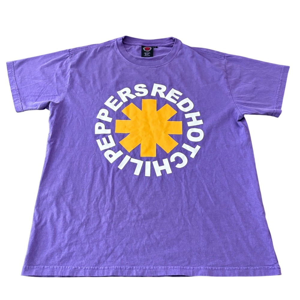 Red Hot Chili Peppers Unlimited Love World Tour 2022-2023 Purple T-Shirt XL Men